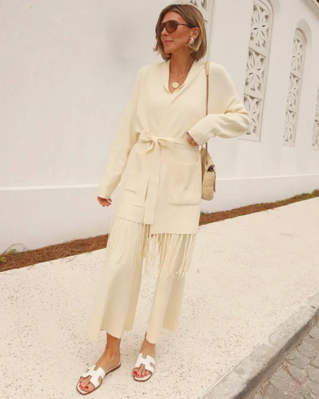 Splendid x @Cellajaneblog Fringe Open Cardi made by Splendid