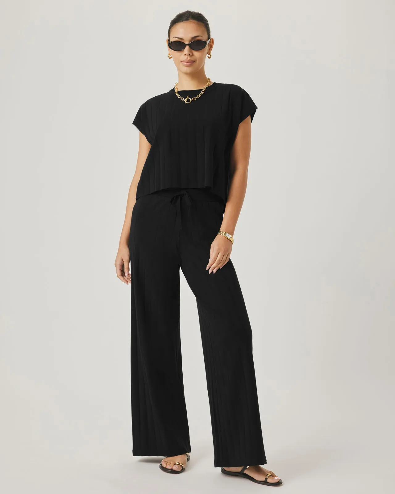 Splendid x @Cellajaneblog Wide Rib Top sold by Splendid product image thumbnail 3