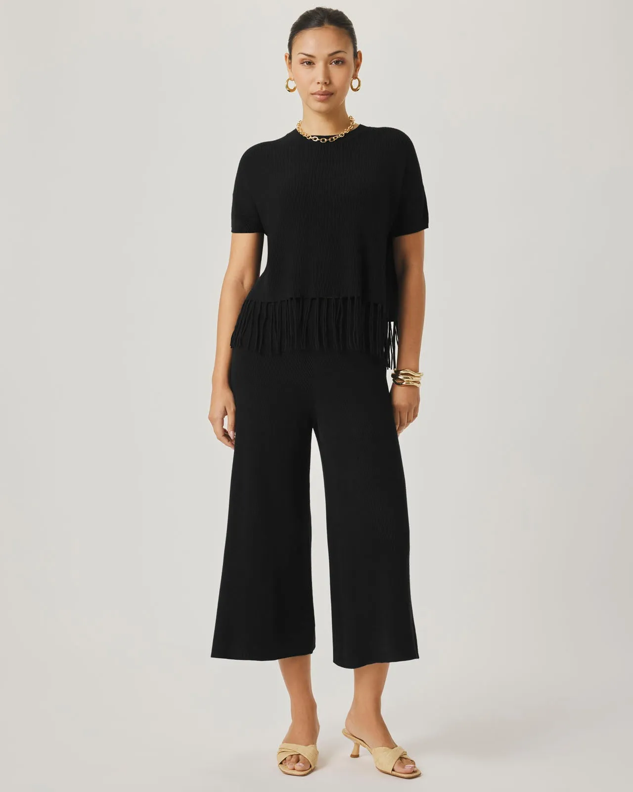 Splendid x @Cellajaneblog Fringe Sweater sold by Splendid product image thumbnail 3