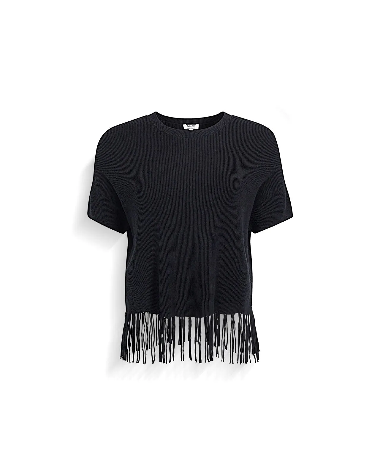 Splendid x @Cellajaneblog Fringe Sweater sold by Splendid