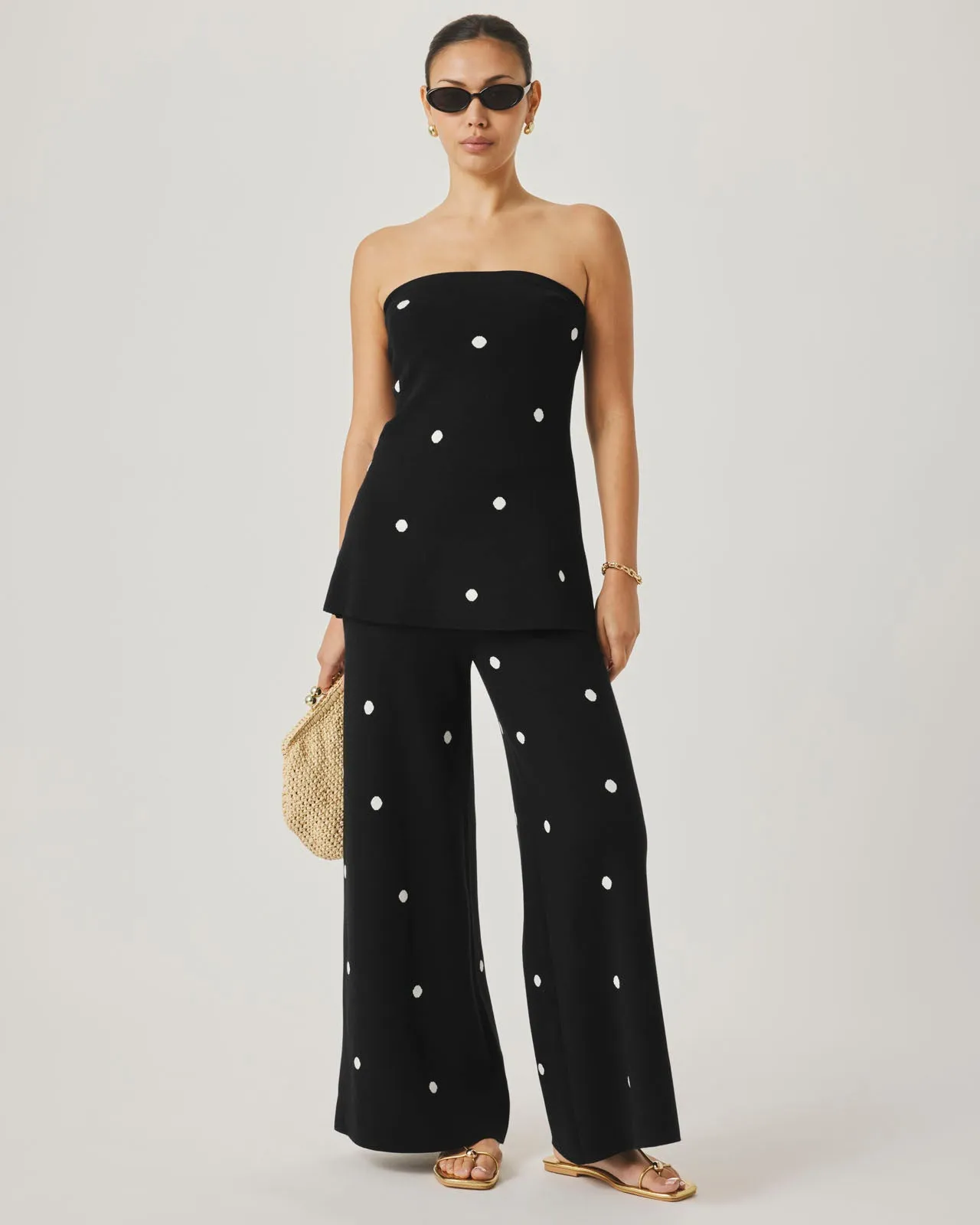 Splendid x @Cellajaneblog Polka Dot Top sold by Splendid product image thumbnail 5