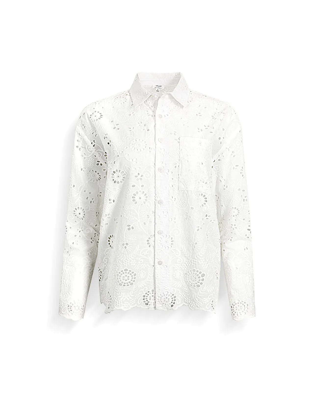 Splendid x @Cellajaneblog Eyelet Button Down sold by Splendid product image thumbnail 2
