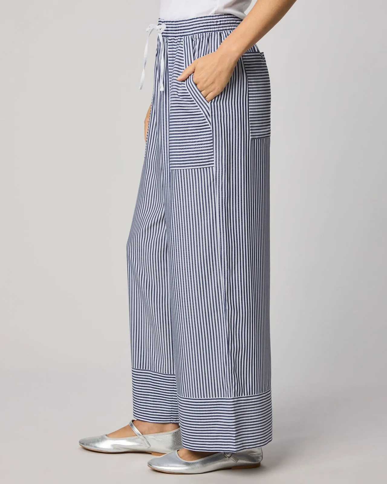 Ella Stripe Wide Leg Pant sold by Splendid product image thumbnail 4