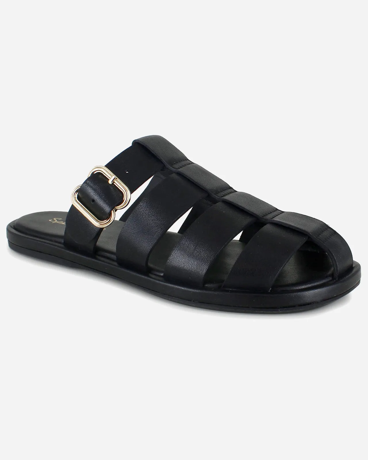 Fatima Sandal in Black sold by Splendid