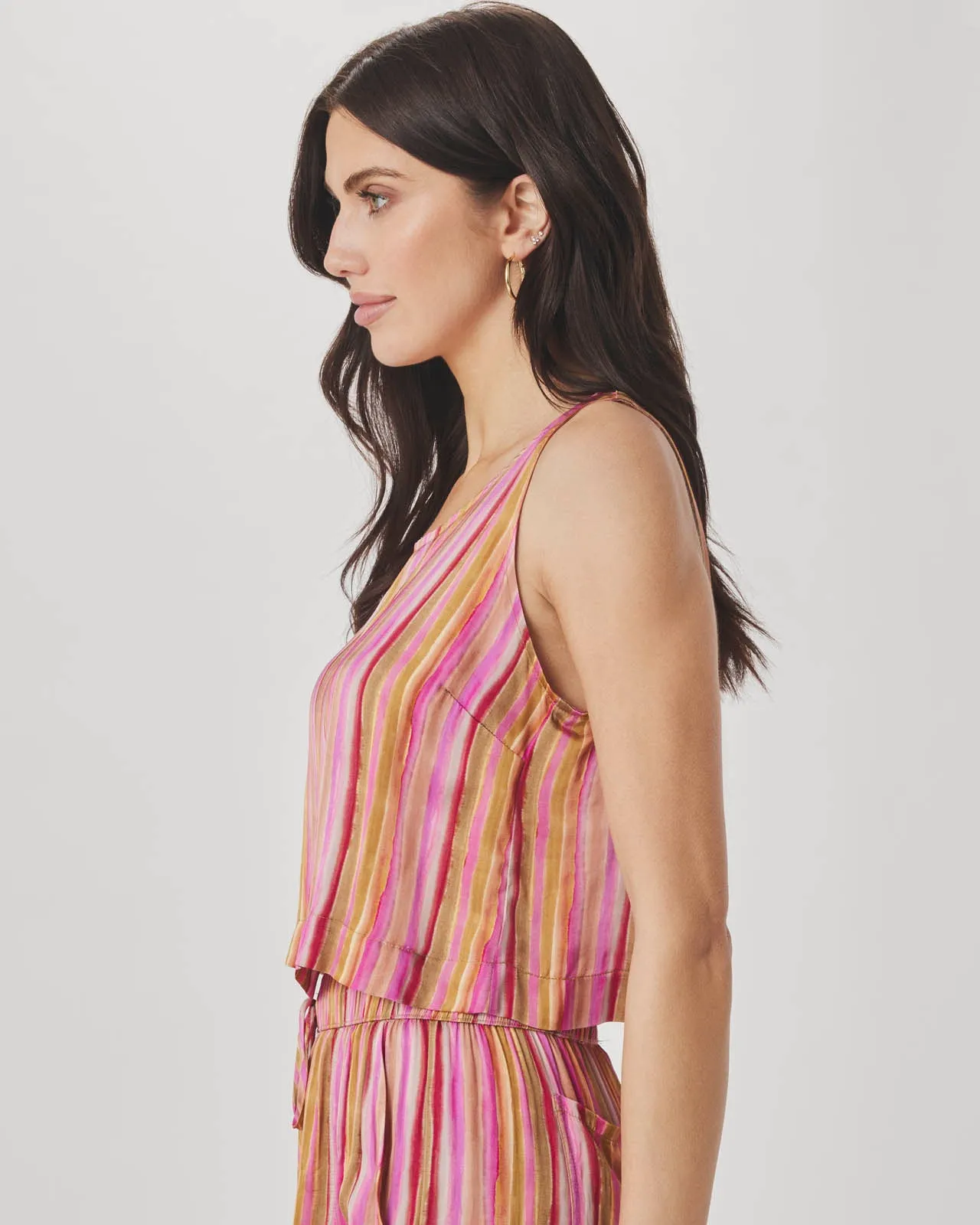 Maven Stripe Tank sold by Splendid product image thumbnail 3