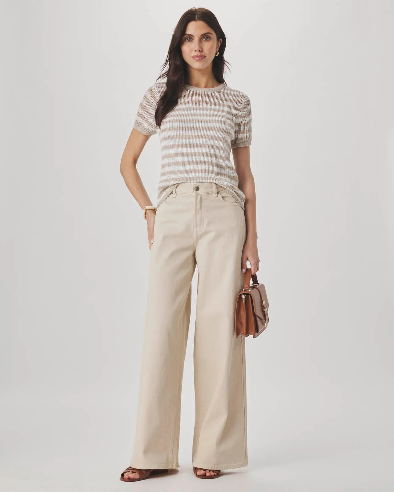 Yasmine Short Sleeve Sweater sold by Splendid product image thumbnail 4
