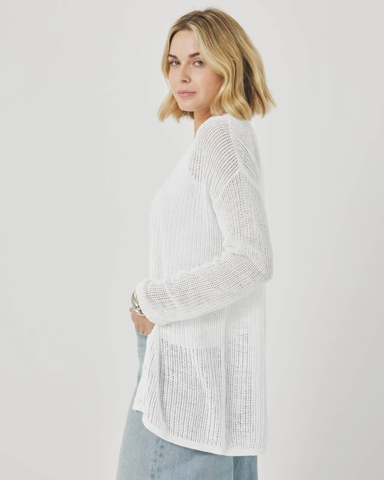 Yasmine Open Cardigan sold by Splendid product image thumbnail 4