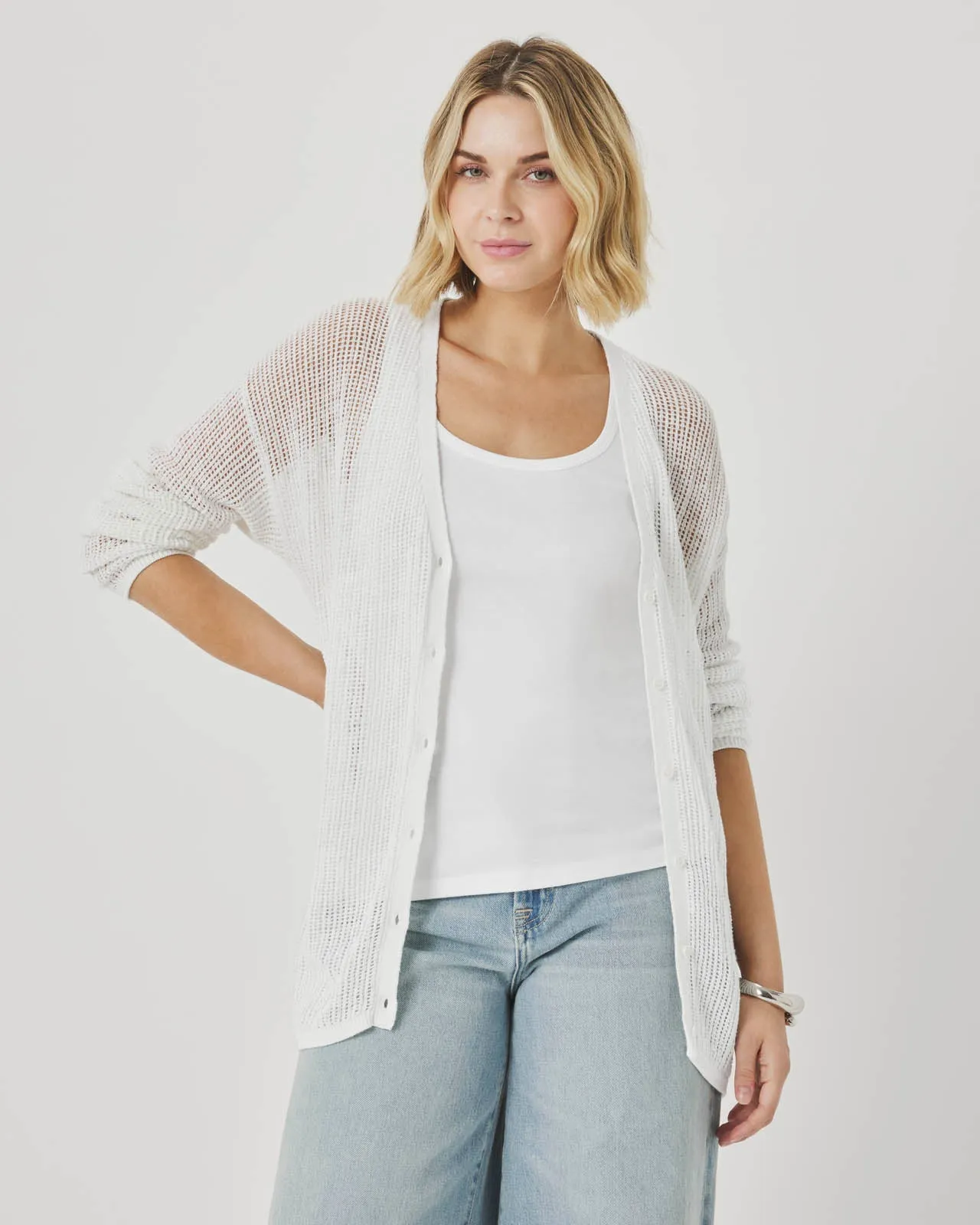 Yasmine Open Cardigan sold by Splendid product image thumbnail 2