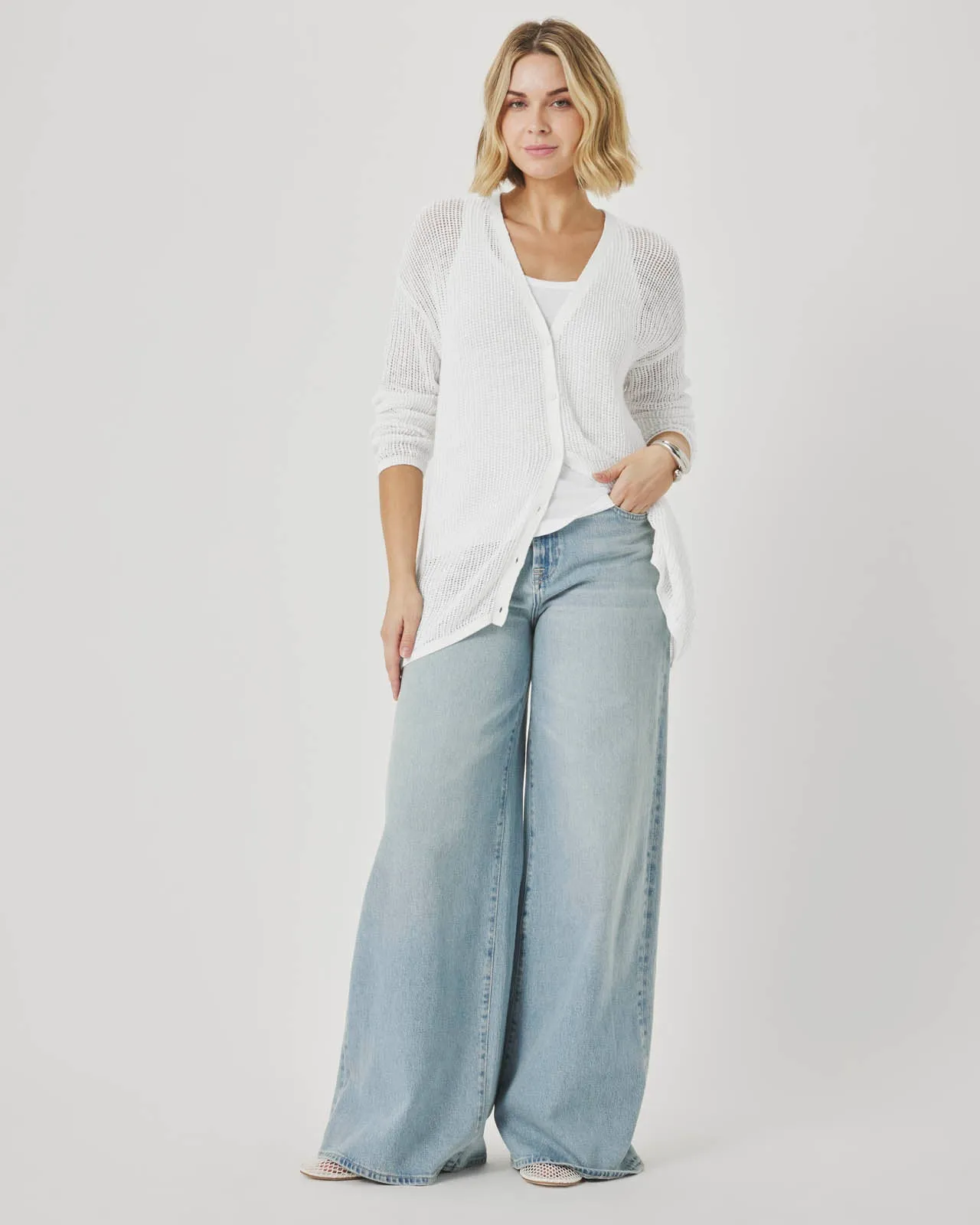 Yasmine Open Cardigan sold by Splendid product image thumbnail 3