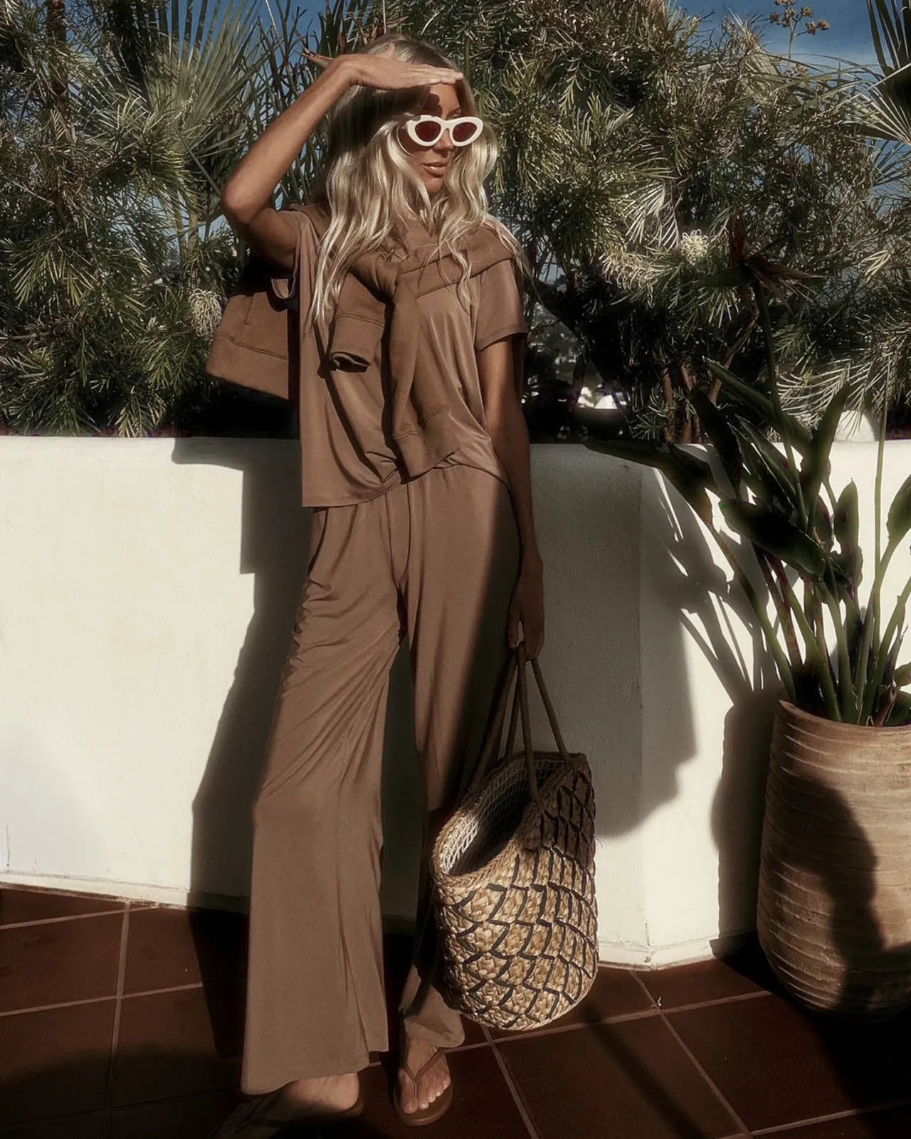 SunSoft UPF 50+ Wide Leg Pant sold by Splendid product image thumbnail 5