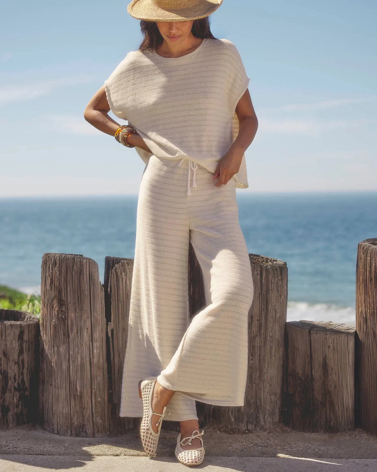 Marisol Crop Pant sold by Splendid