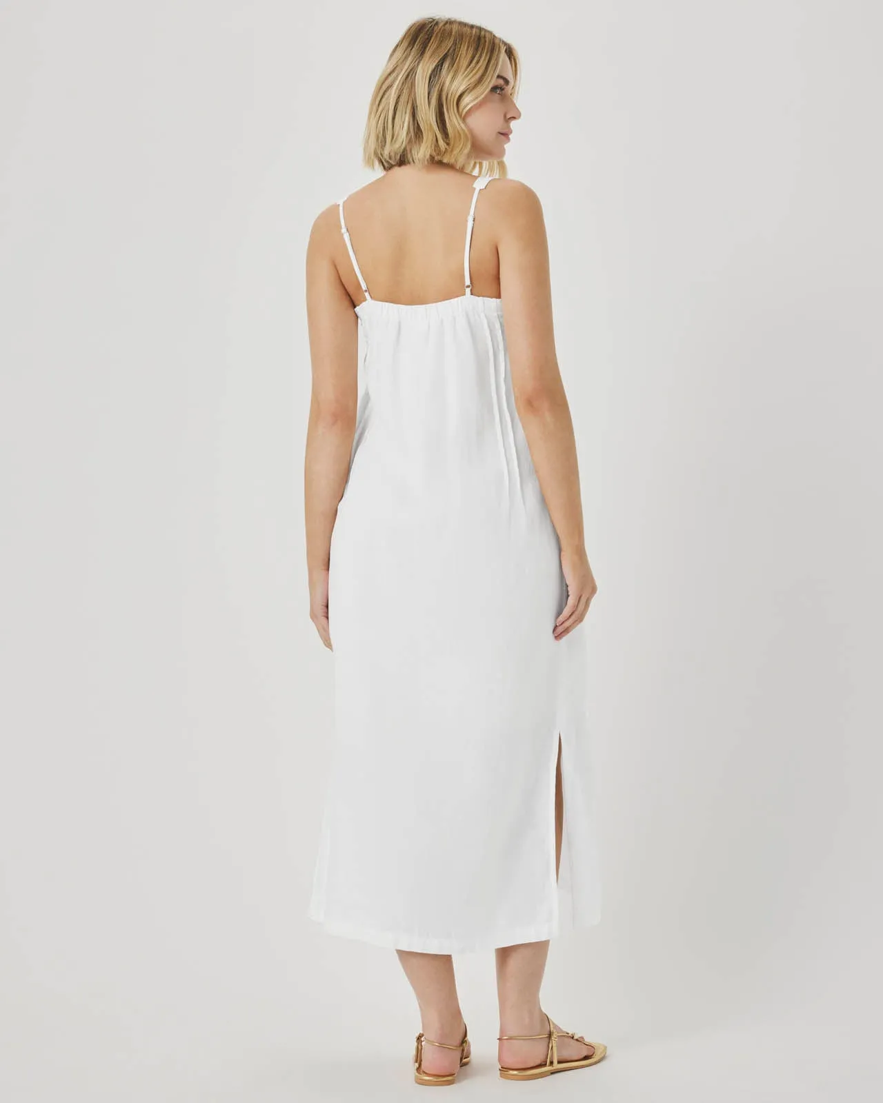 Stella Linen Midi Dress sold by Splendid product image thumbnail 5