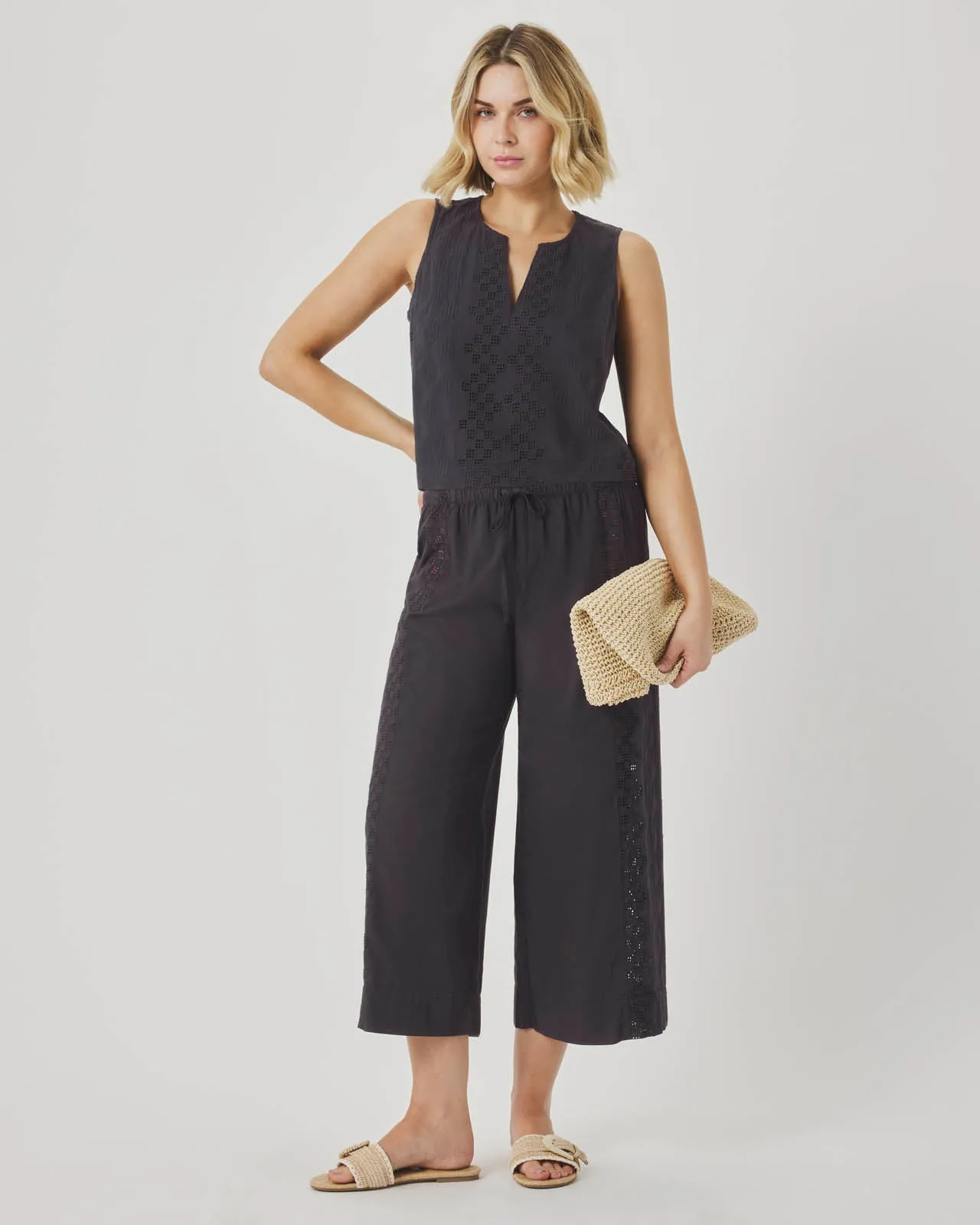 Kenzie Eyelet Pant sold by Splendid product image thumbnail 3