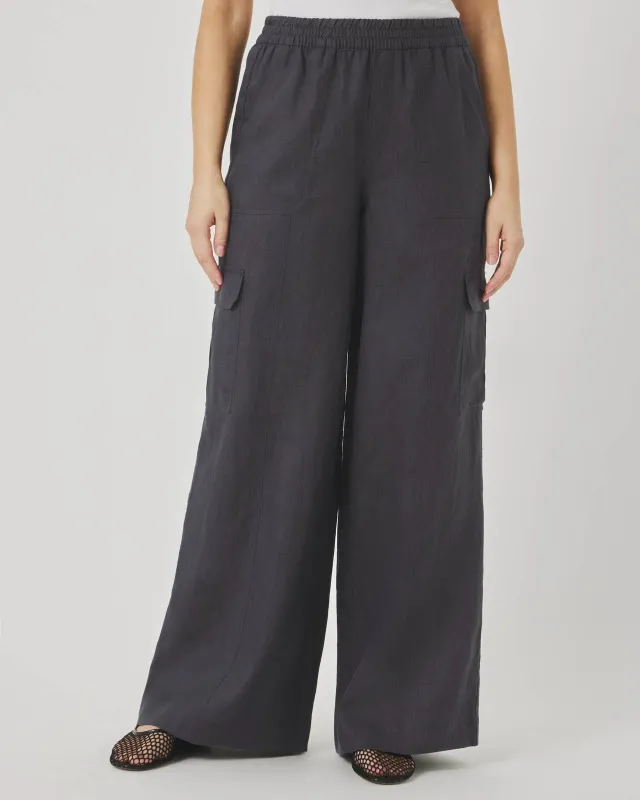 Stella Linen Cargo Pant made by Splendid