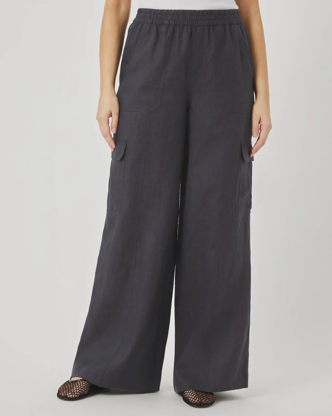 Stella Linen Cargo Pant sold by Splendid
