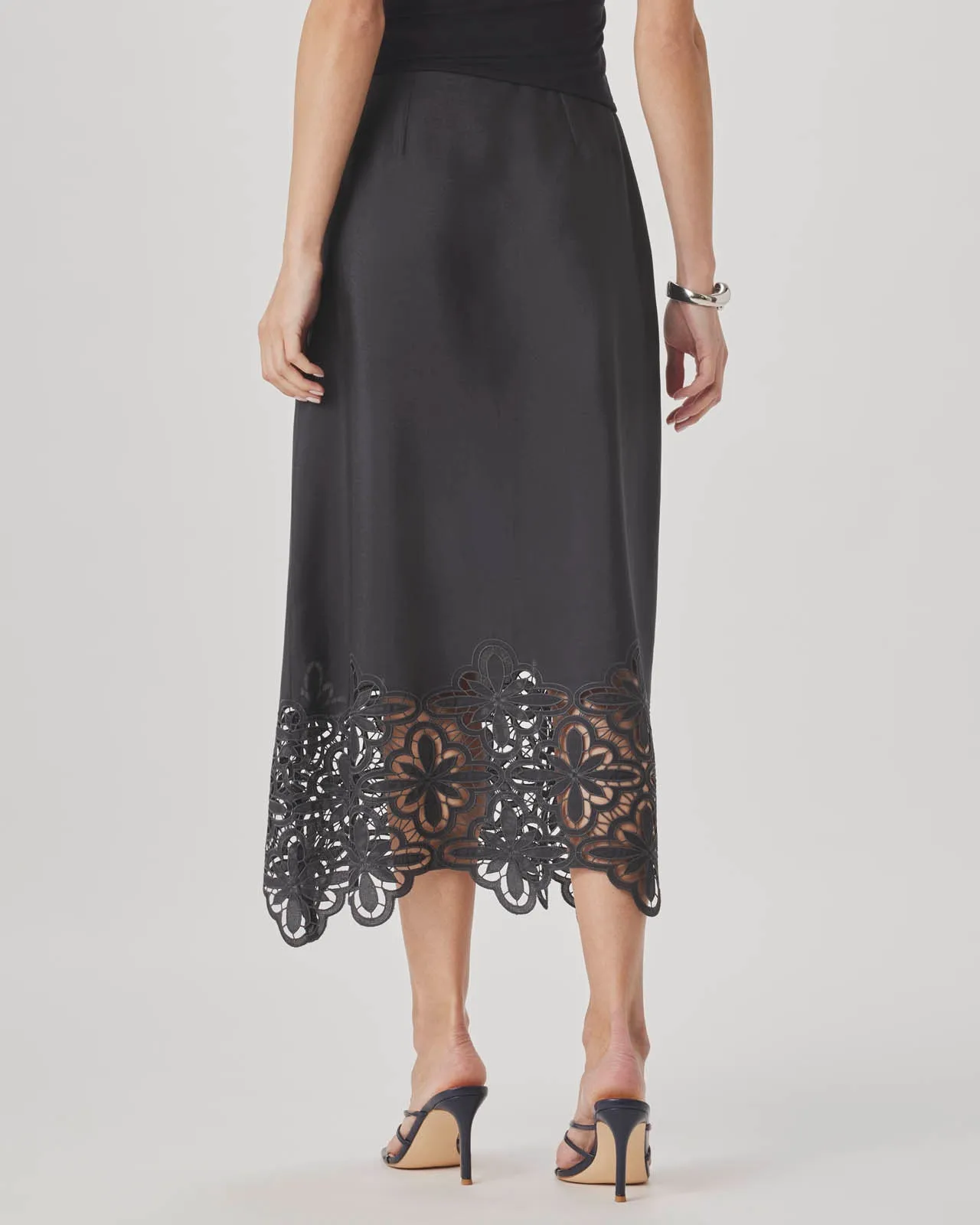Pia Eyelet Skirt sold by Splendid product image thumbnail 4