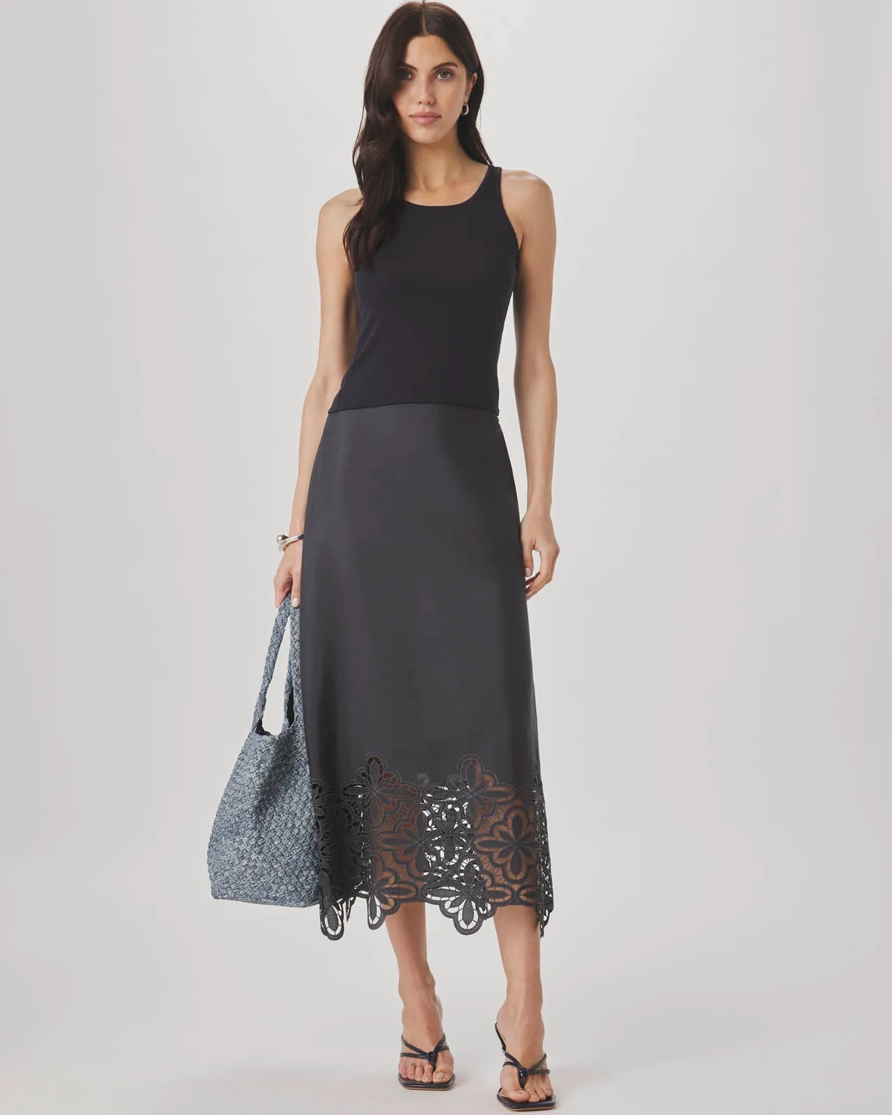 Pia Eyelet Skirt sold by Splendid