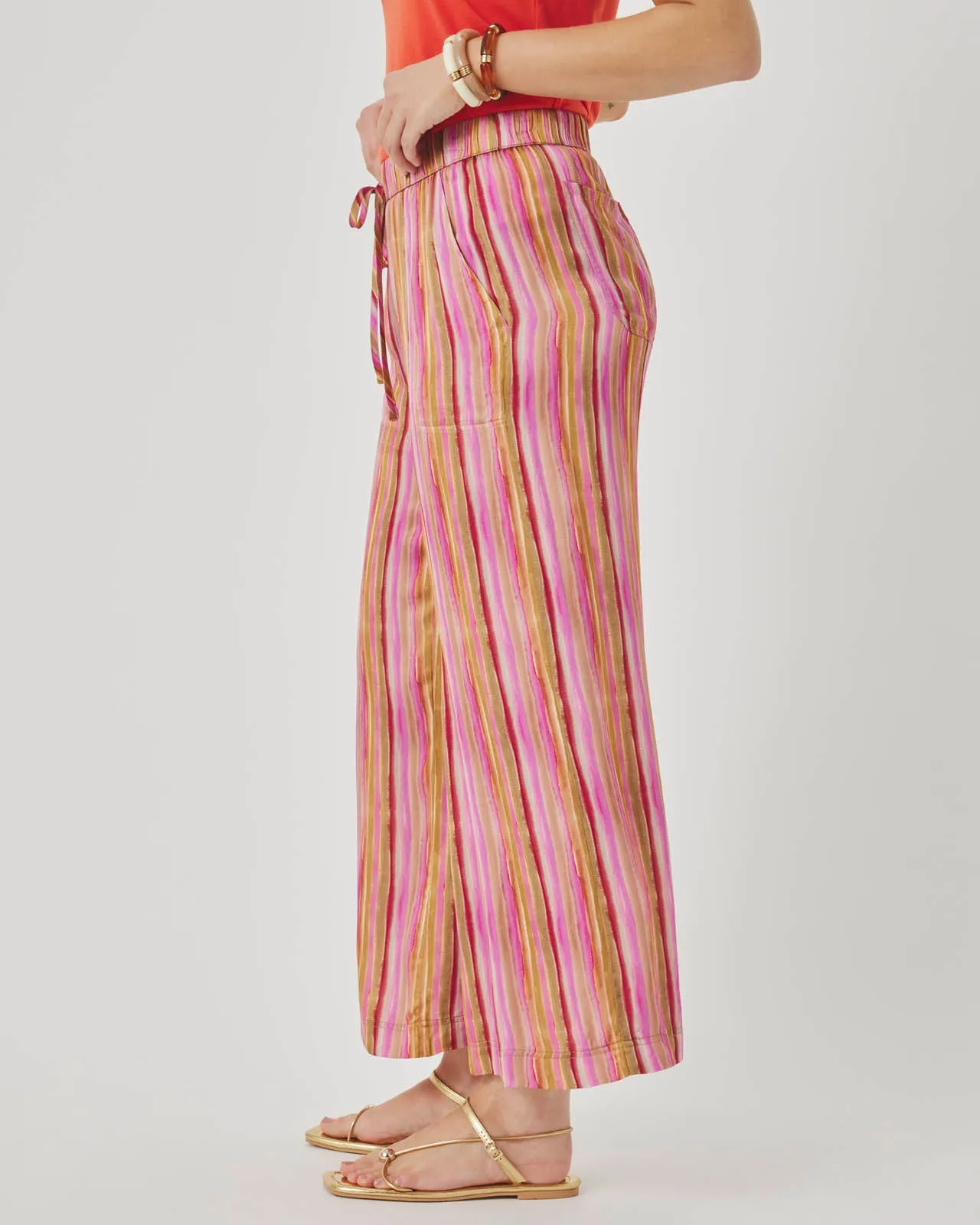 Angie Stripe Palazzo Pant sold by Splendid product image thumbnail 3