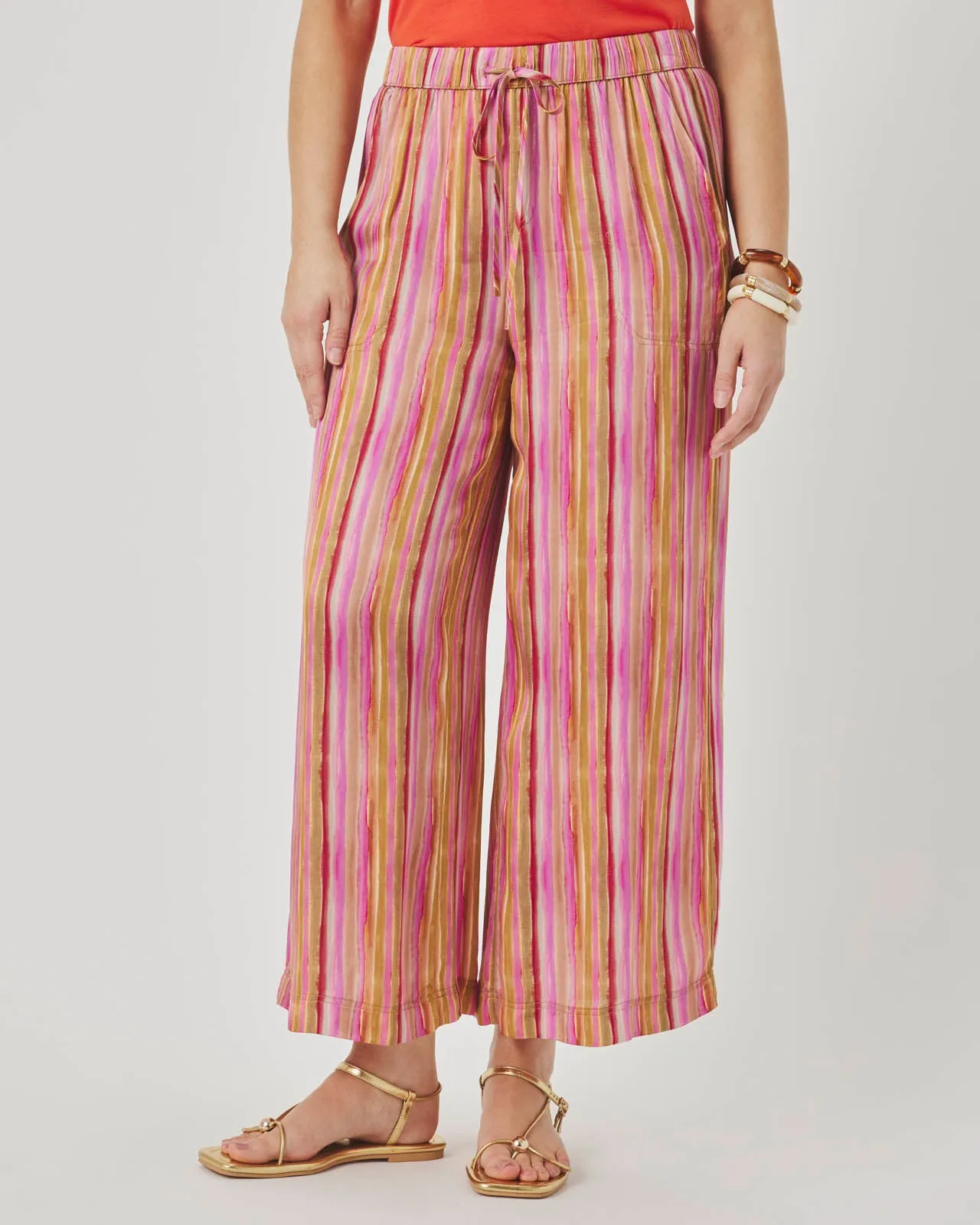 Angie Stripe Palazzo Pant sold by Splendid