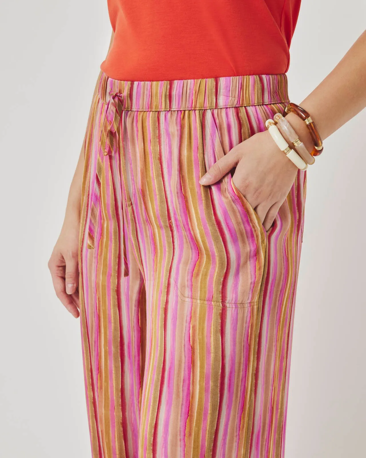 Angie Stripe Palazzo Pant sold by Splendid product image thumbnail 5