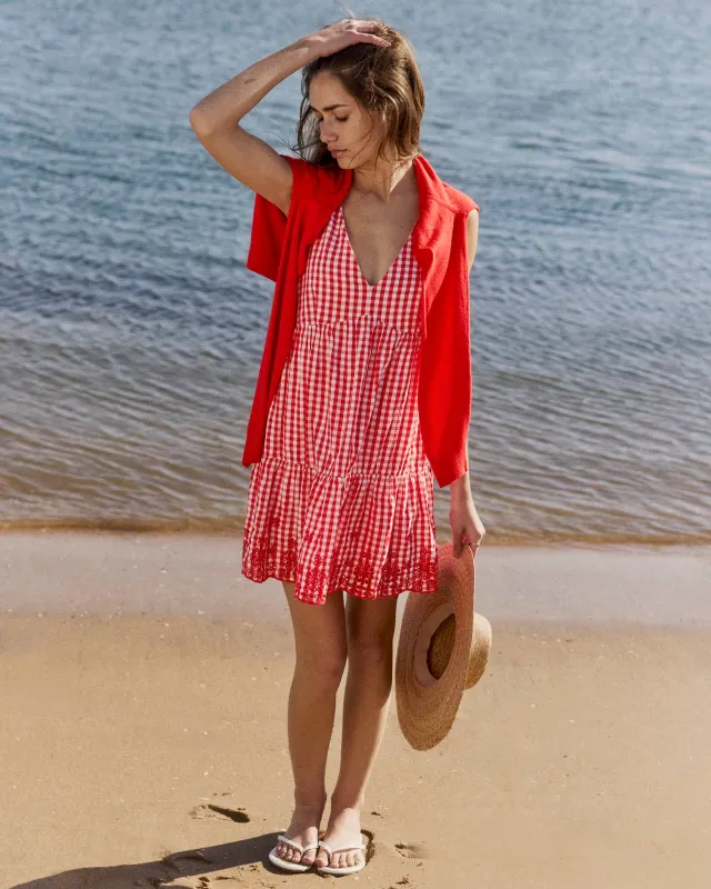 Gigi Gingham Mini Dress made by Splendid