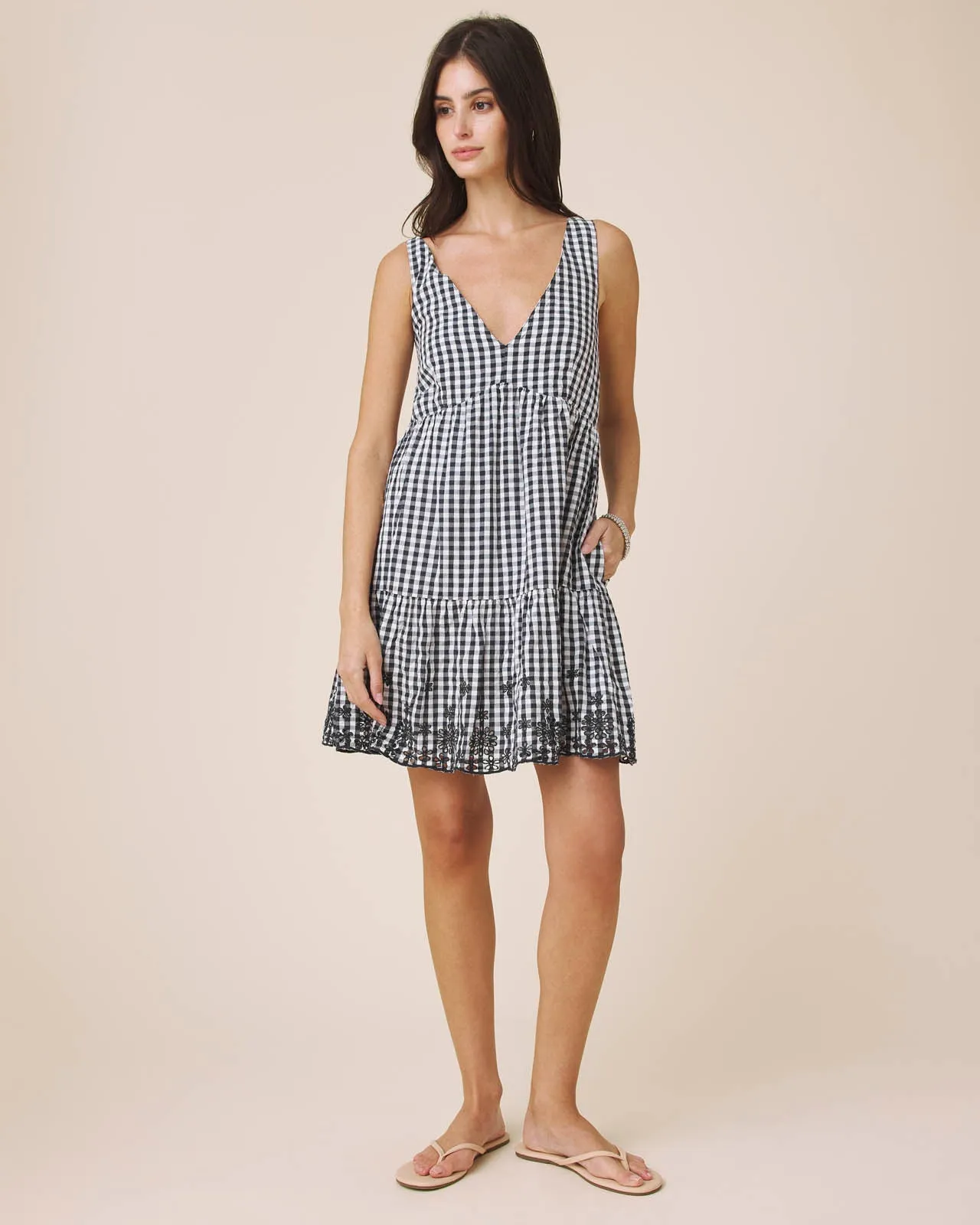 Gigi Gingham Mini Dress sold by Splendid product image thumbnail 2