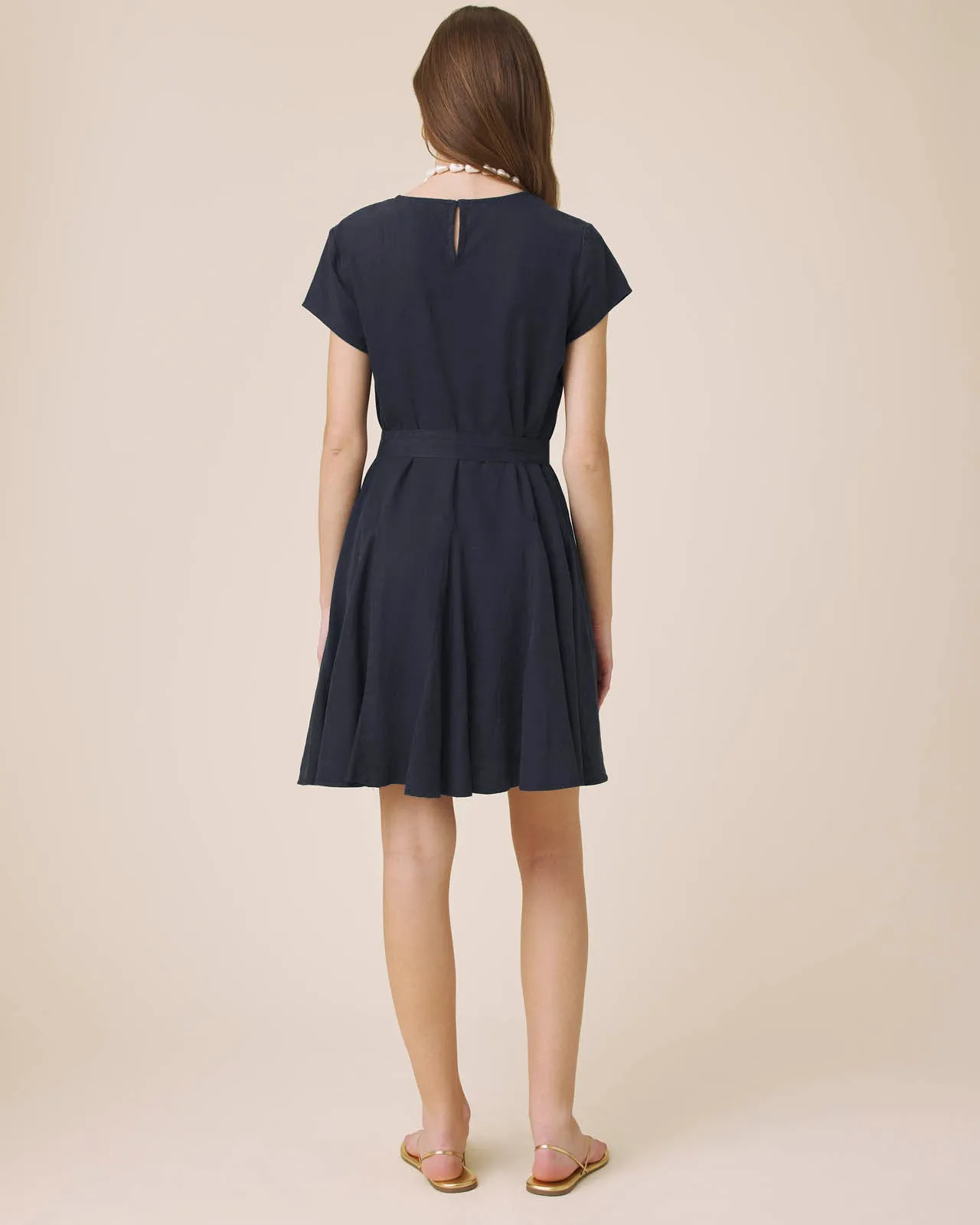 Lydia Linen Mini Dress sold by Splendid product image thumbnail 4