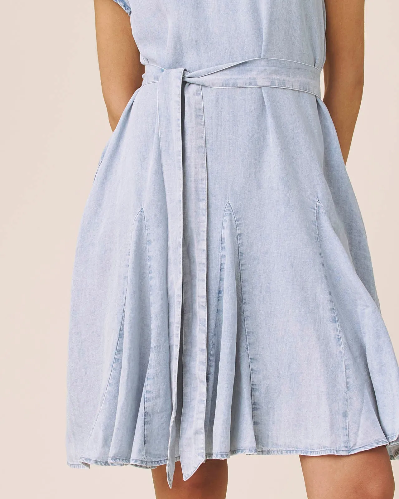Lydia Indigo Mini Dress sold by Splendid product image thumbnail 4