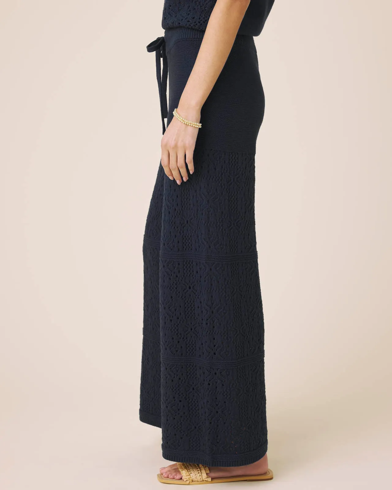 Beckham Crochet Sweater Pant sold by Splendid product image thumbnail 4