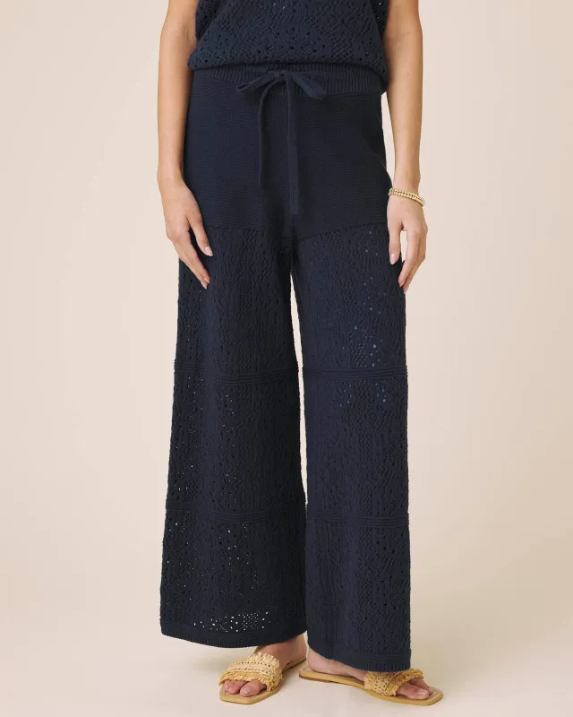 Beckham Crochet Sweater Pant made by Splendid