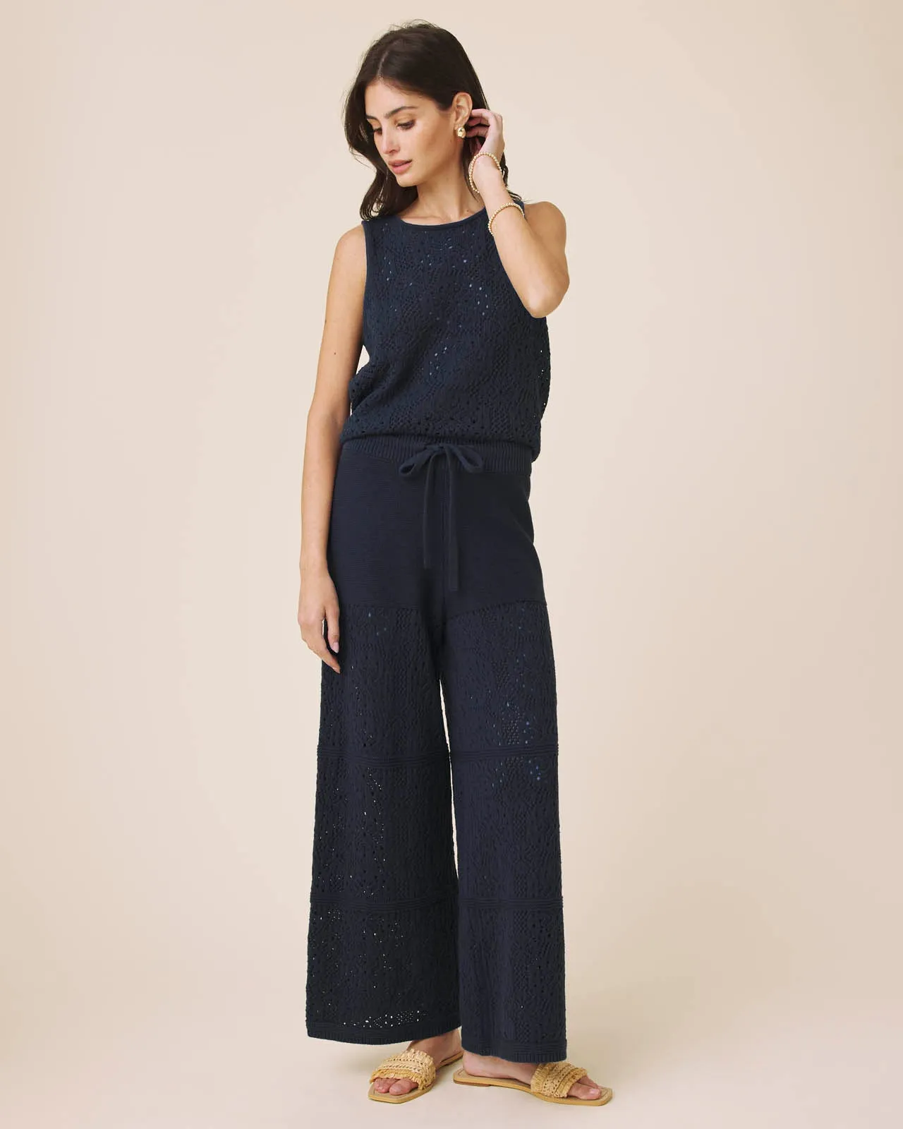 Beckham Crochet Sweater Pant sold by Splendid product image thumbnail 3