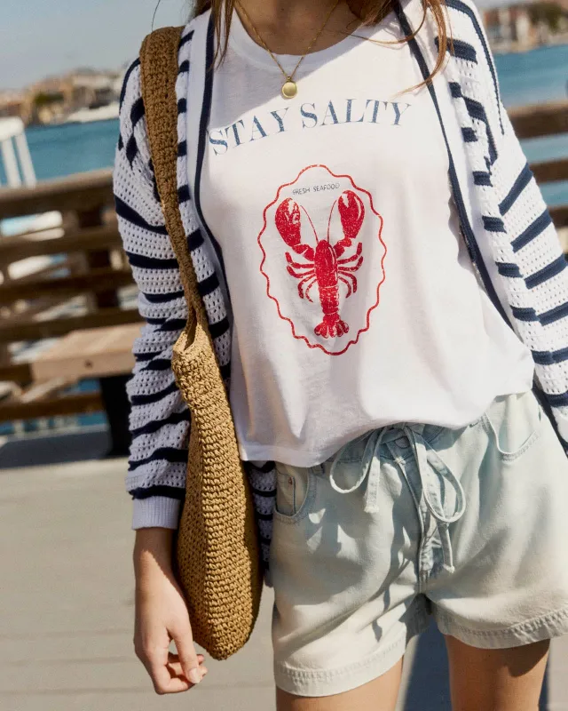 Stay Salty Tee made by Splendid