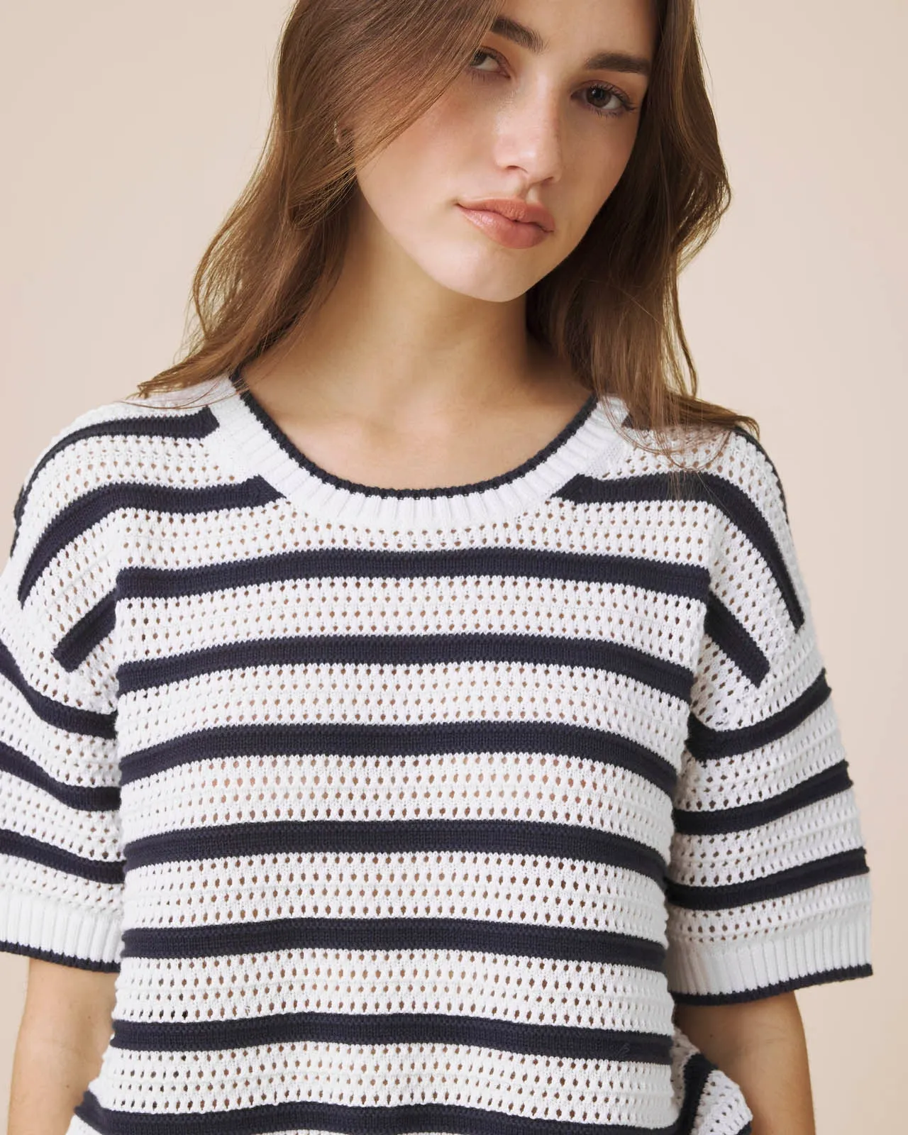 Beckham Stripe Sweater sold by Splendid product image thumbnail 3