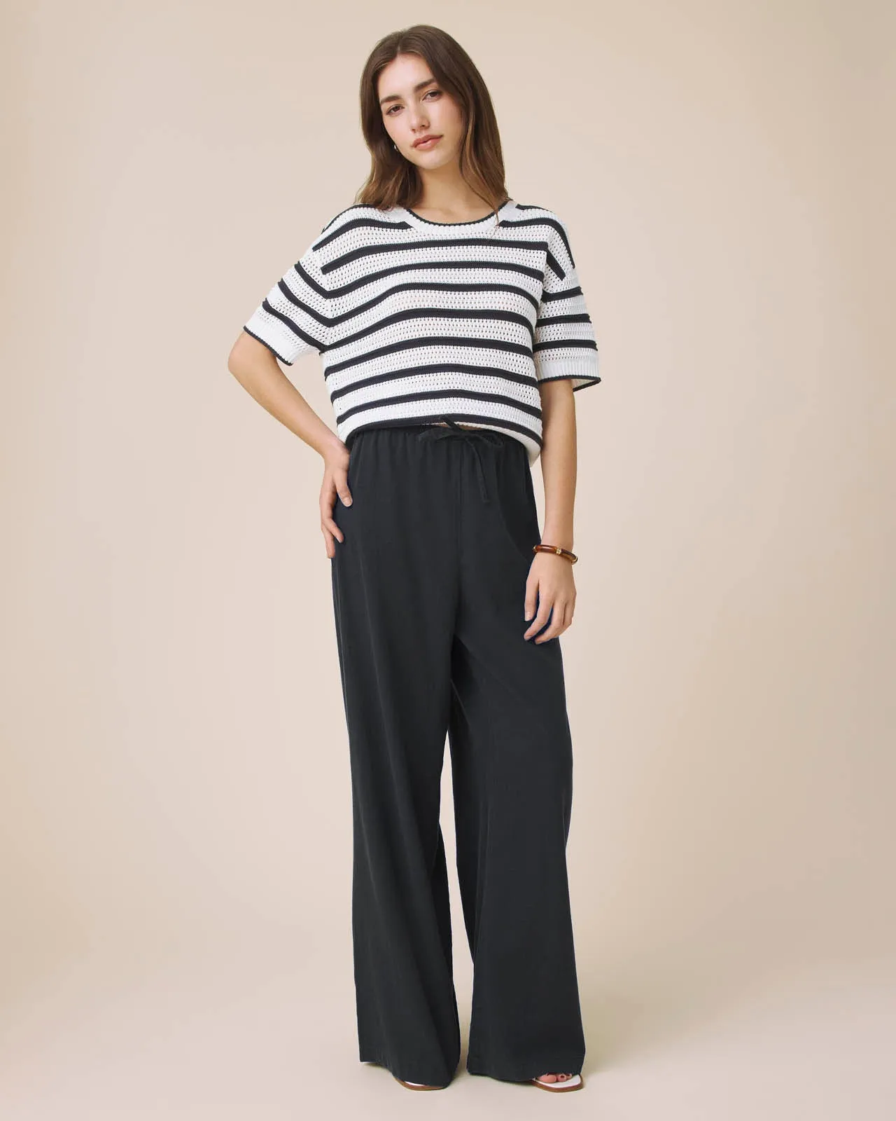 Beckham Stripe Sweater sold by Splendid product image thumbnail 4