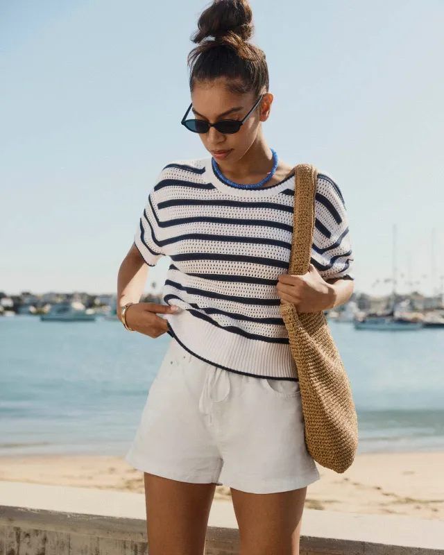 Beckham Stripe Sweater made by Splendid