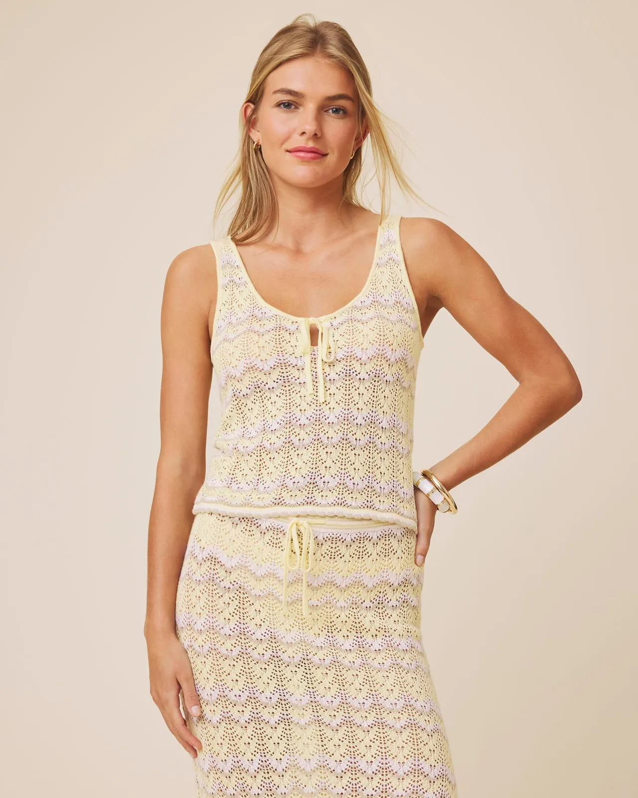 Eleni Stripe Sweater Tank sold by Splendid product image thumbnail 4