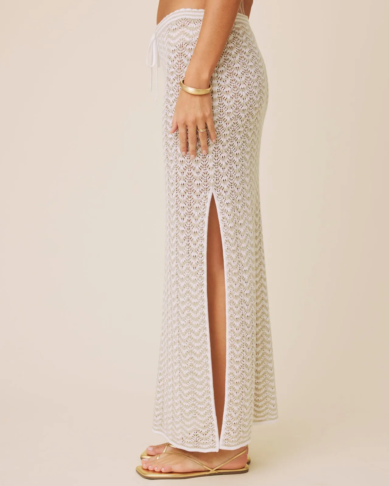 Eleni Stripe Sweater Skirt sold by Splendid product image thumbnail 5