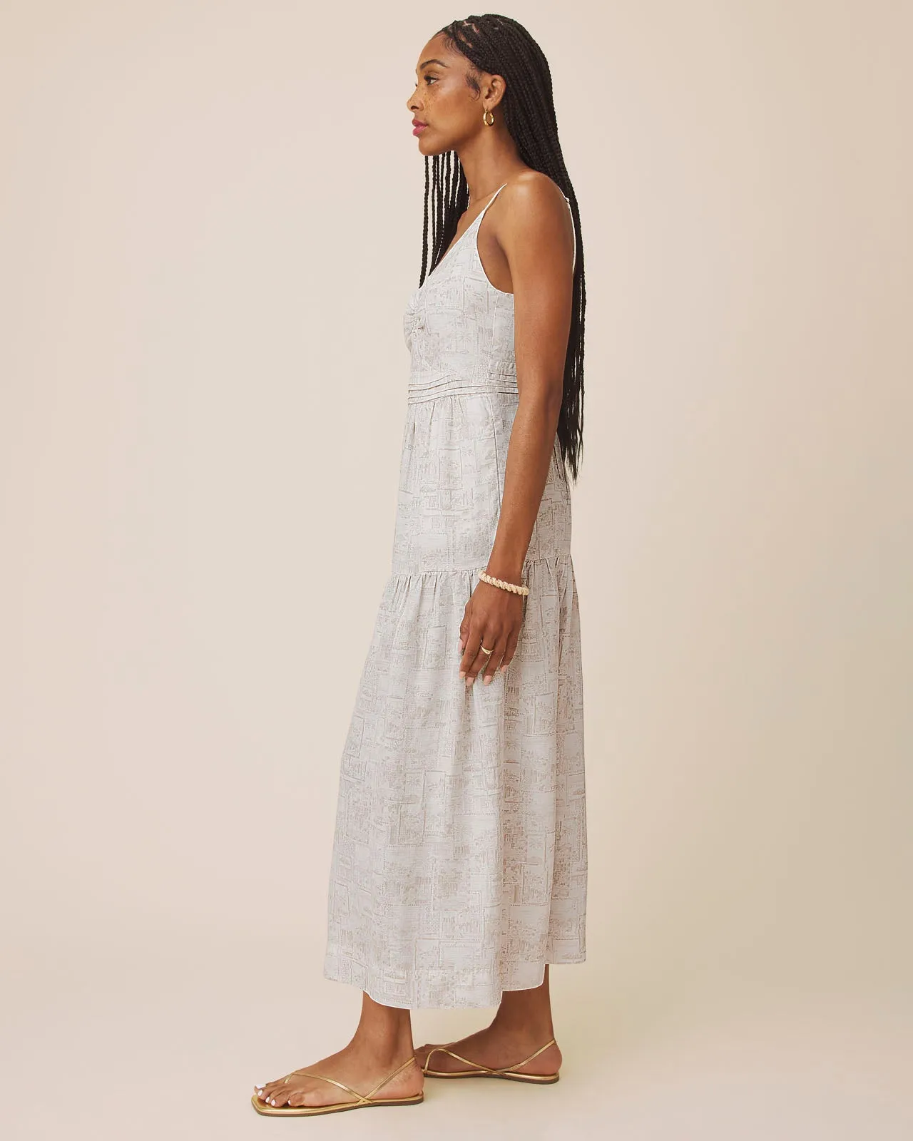 Darcy Stamp Maxi Dress sold by Splendid product image thumbnail 4