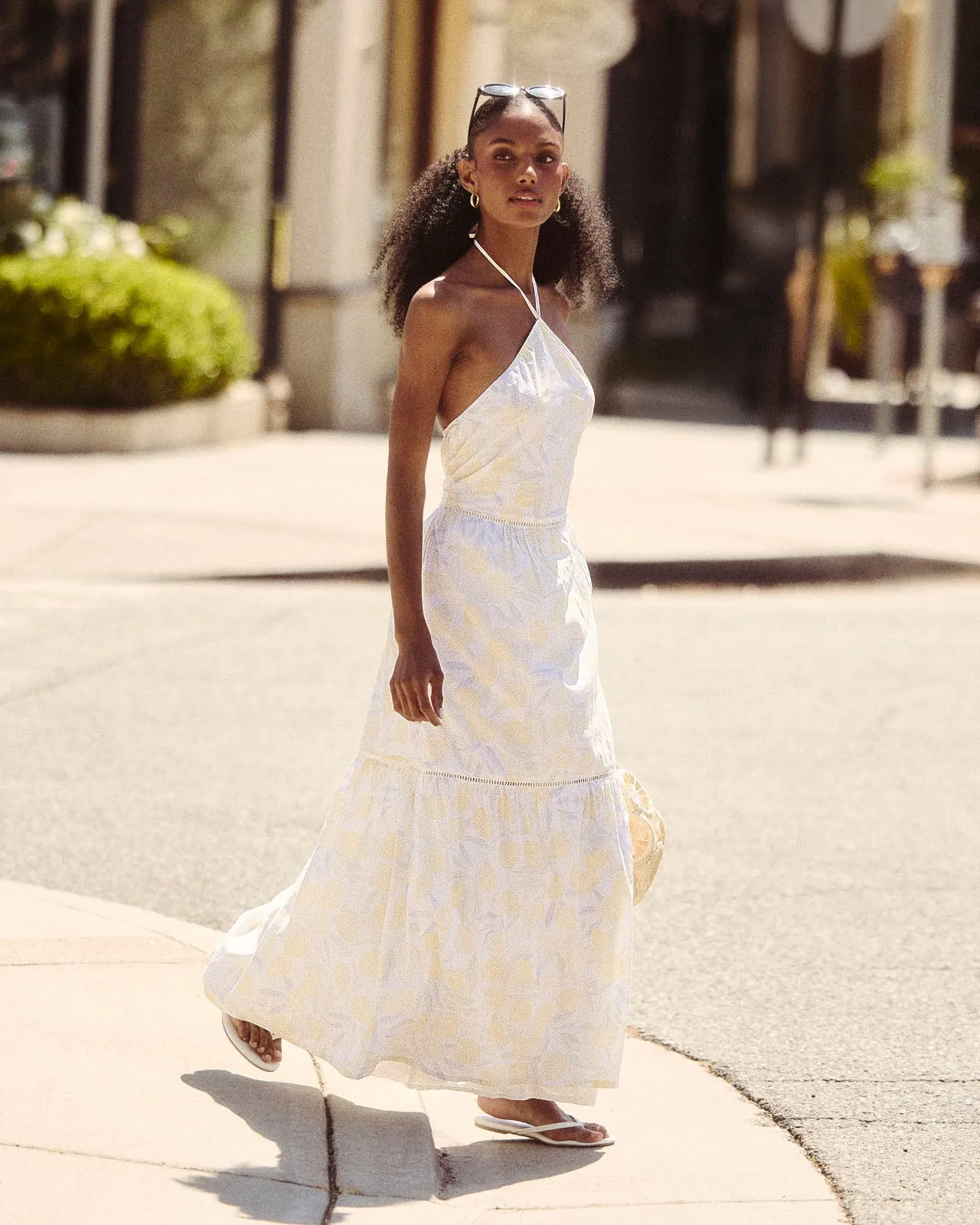 Lia Lemon Maxi Dress sold by Splendid