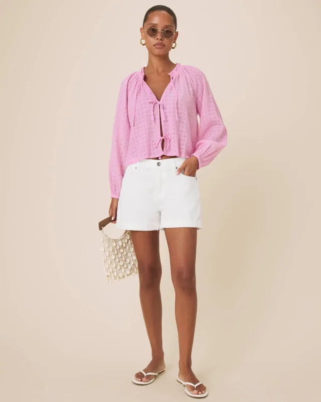 Fleur Tie-Front Top made by Splendid