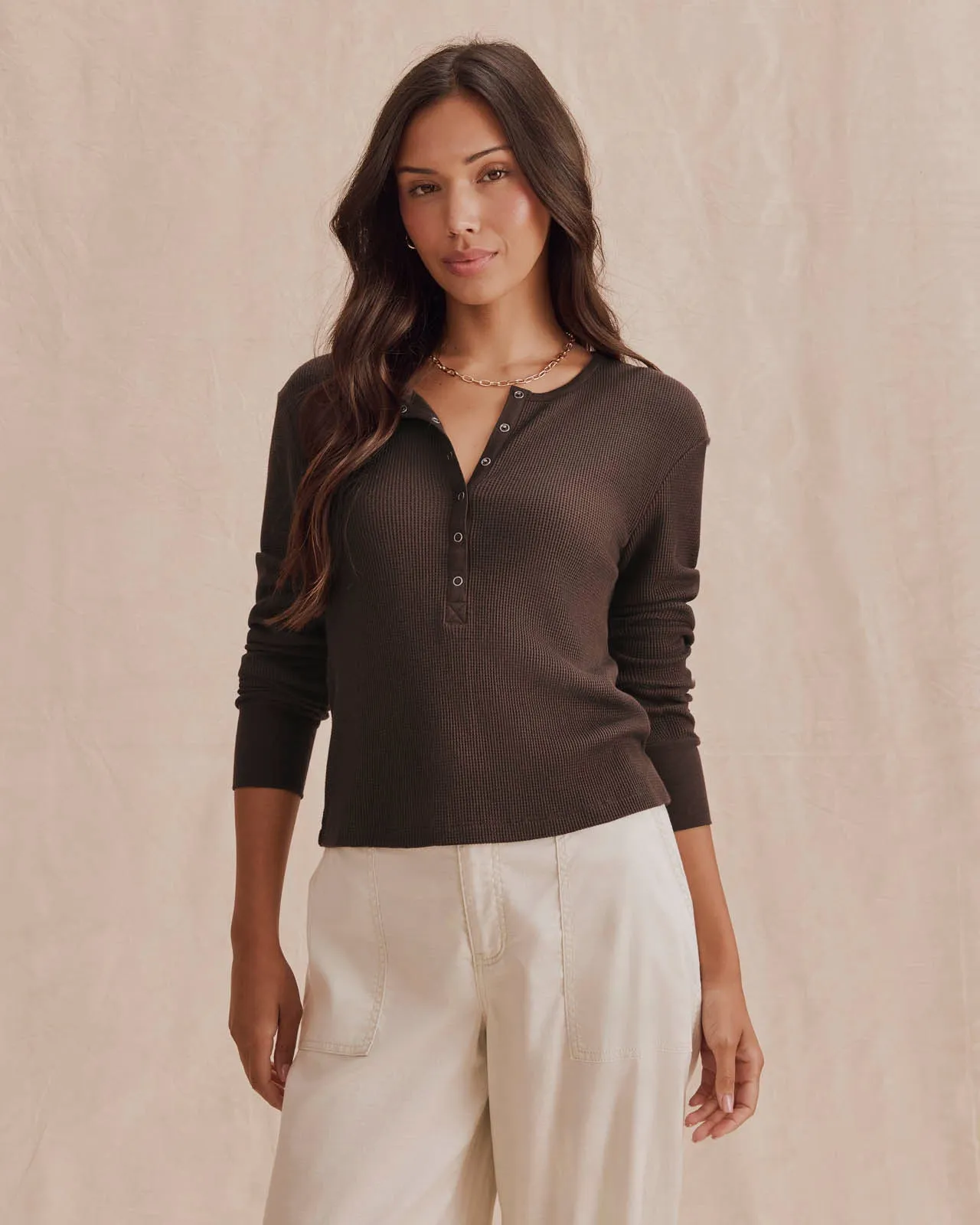 Thermal Forever Henley sold by Splendid product image thumbnail 5