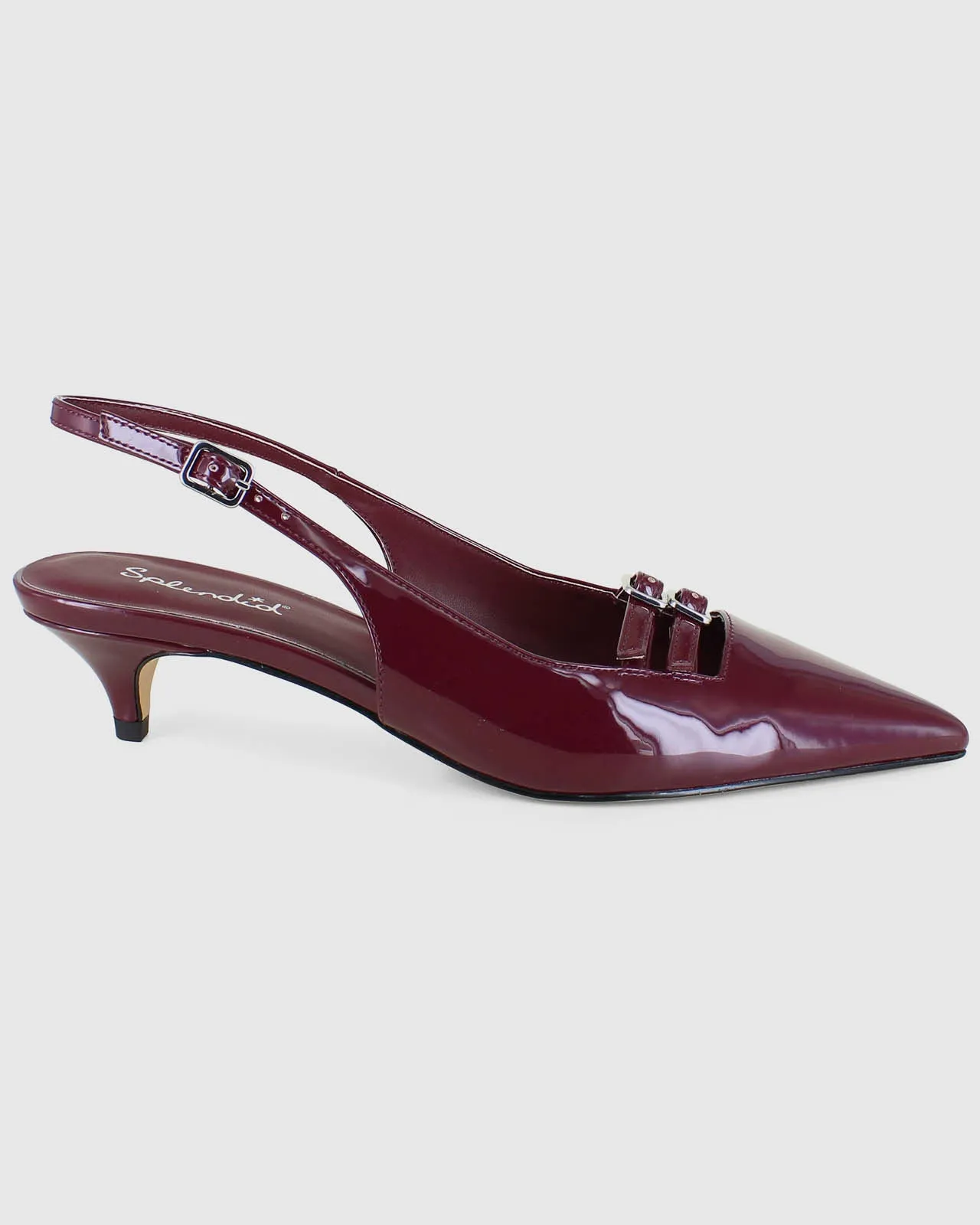Vivi Kitten Heel in Wine sold by Splendid product image thumbnail 2