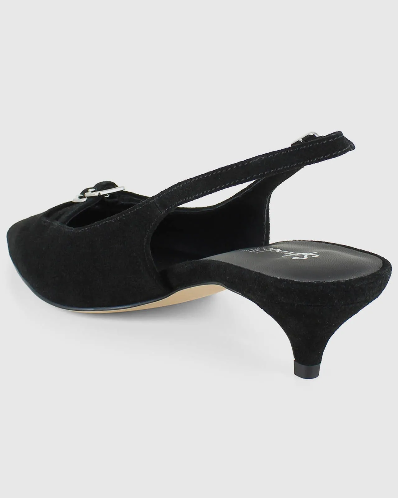 Vivi Kitten Heel in Black sold by Splendid product image thumbnail 3