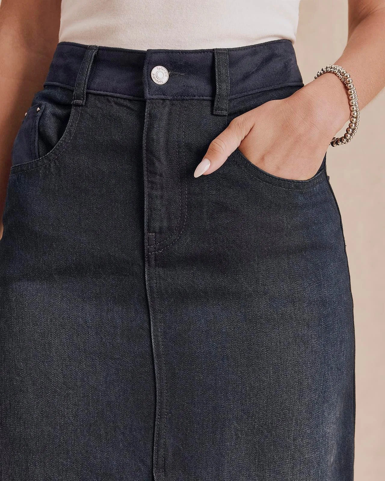 Ryder Suede Skirt sold by Splendid product image thumbnail 4