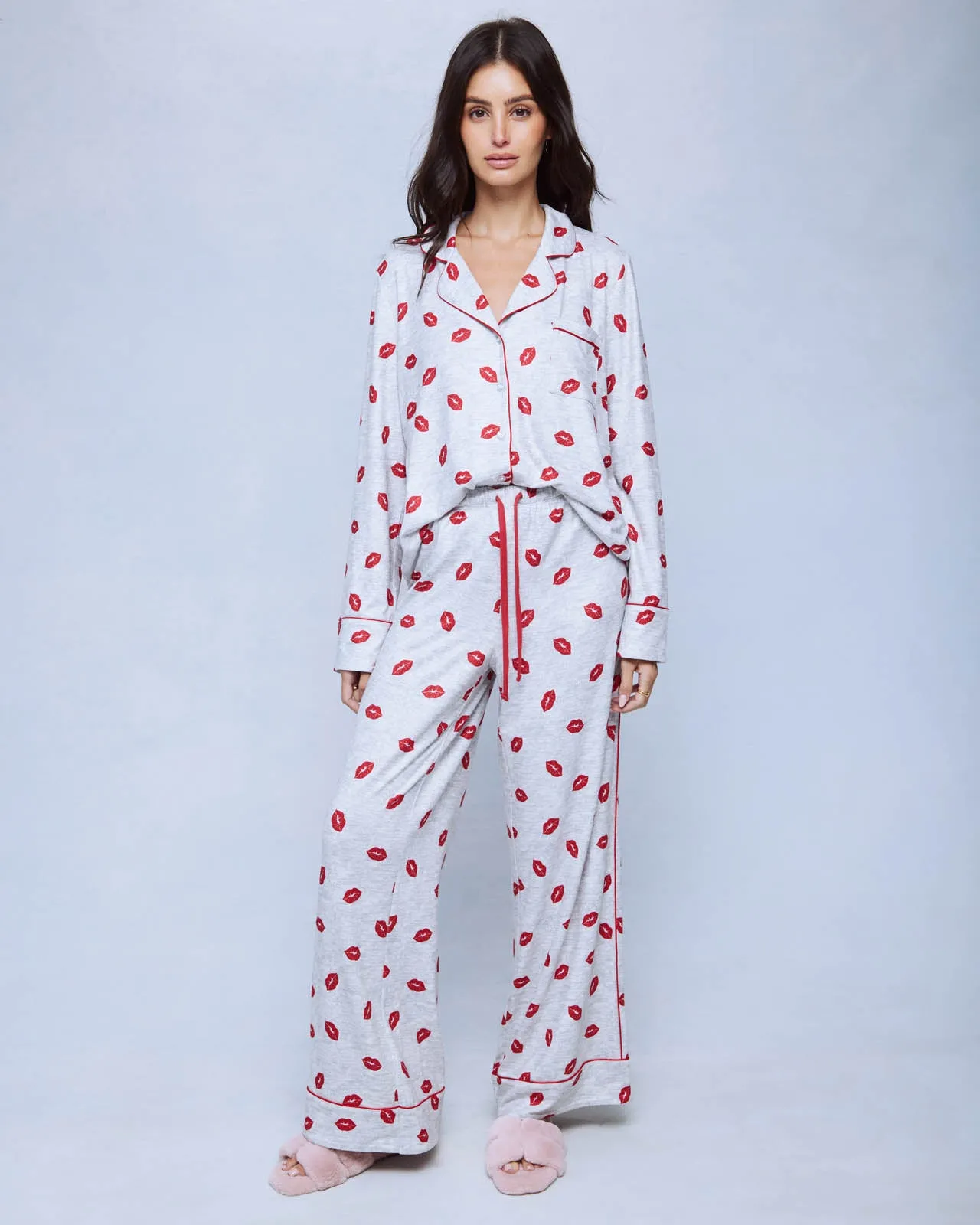 Lipstick Kiss Pillowsoft Sleep Set sold by Splendid