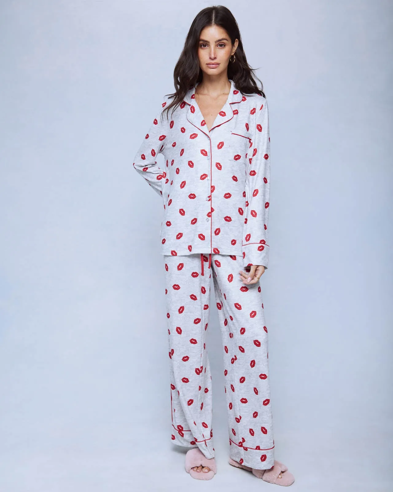 Lipstick Kiss Pillowsoft Sleep Set sold by Splendid product image thumbnail 5