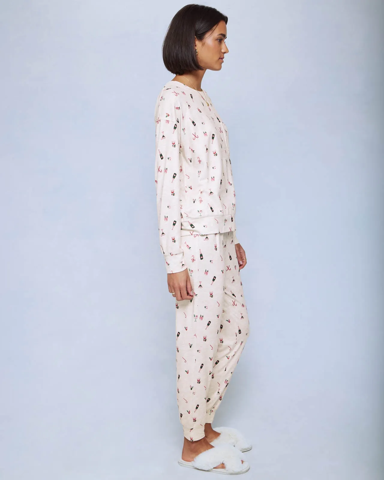 Christmas Cocktail Marna Pillowsoft PJ Set sold by Splendid product image thumbnail 5