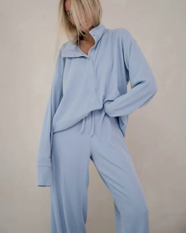 Alpine All Day Waffle Knit PJ Set made by Splendid