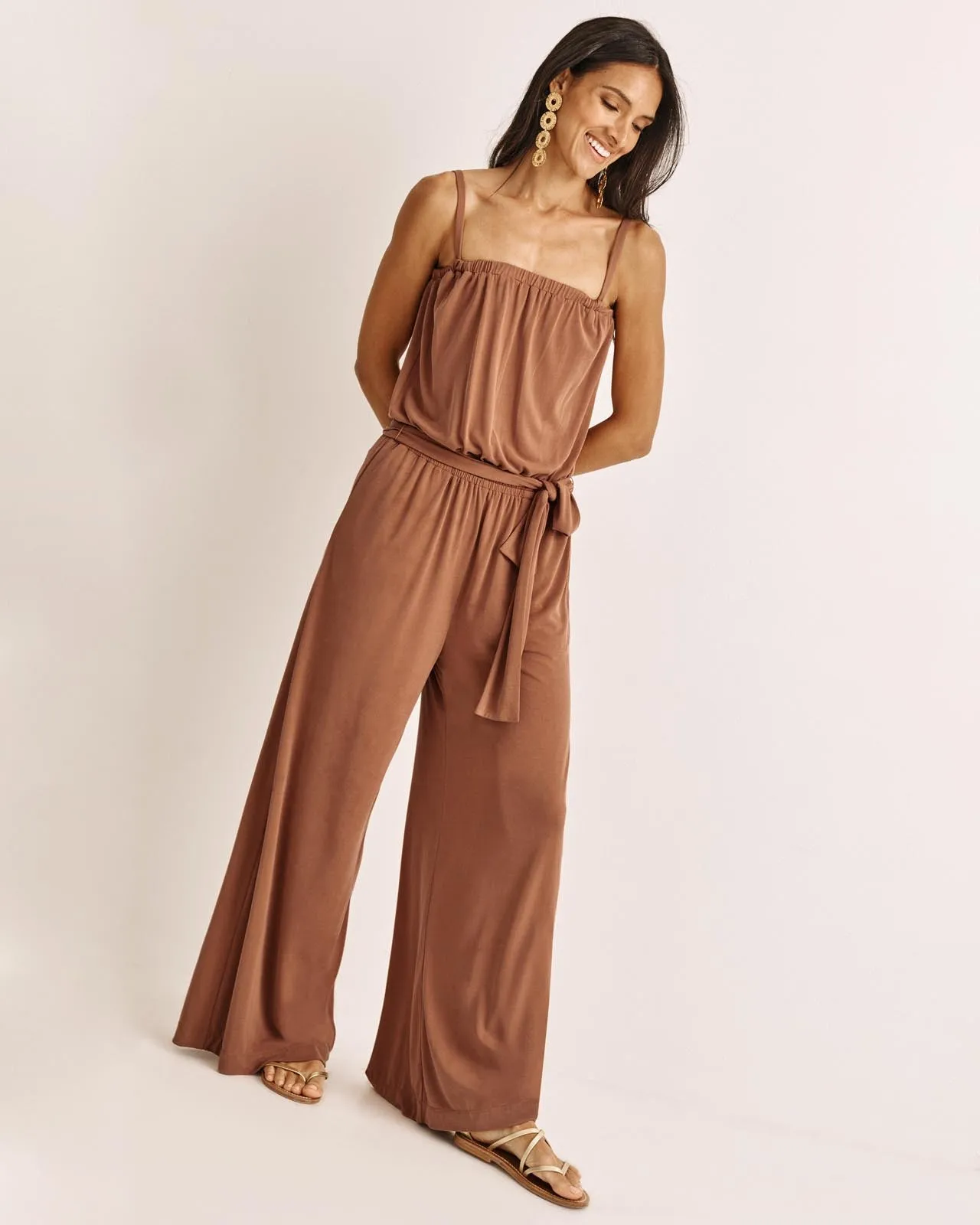 Arlo Sandwash Jersey Jumpsuit sold by Splendid product image thumbnail 5