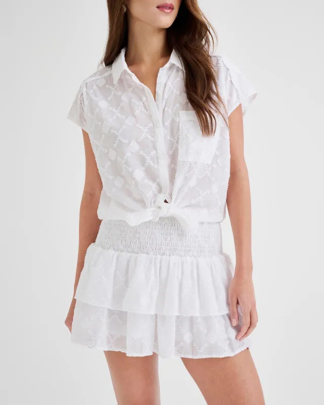 Olivia Jacquard Mini Skirt sold by Splendid